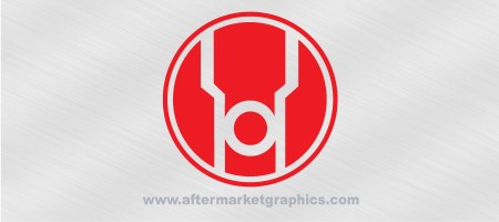 Red Lantern Corps Decal